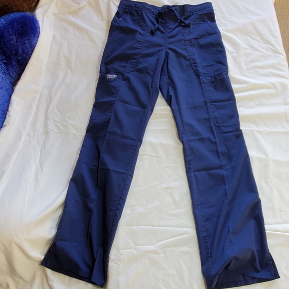 Cherokee Womens Mid Rise Moderate Flare Leg Pant - Picture 3 of 3